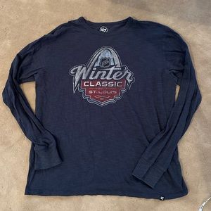 Winter classic long sleeve shirt large St. Louis